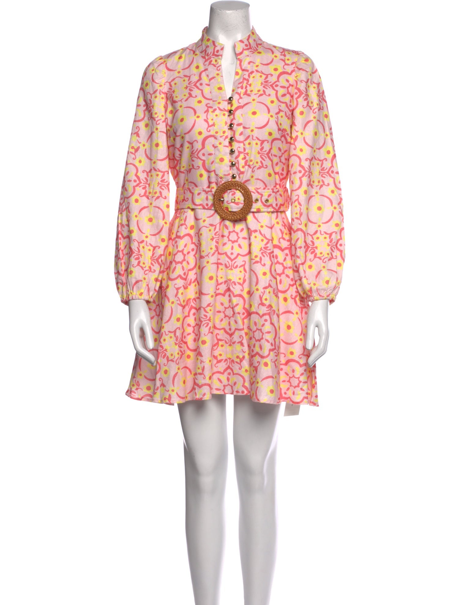 STS Sail to Sable Linen Mini Dress w/ Tags