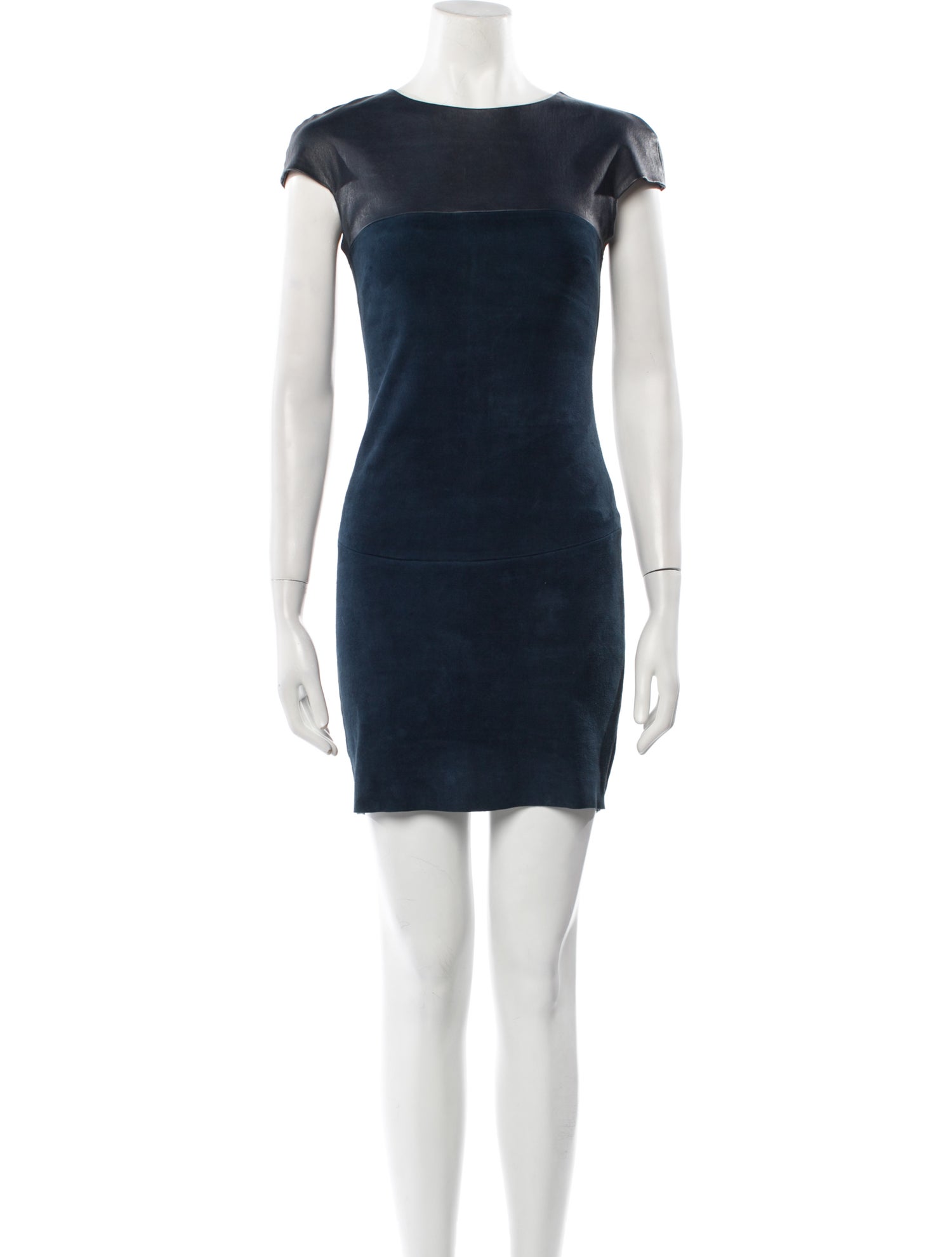 Stouls Leather Mini Dress