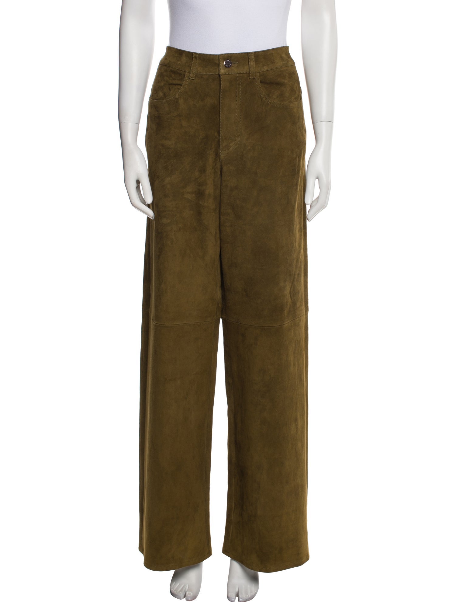 Stouls Lamb Leather Wide Leg Pants w/ Tags