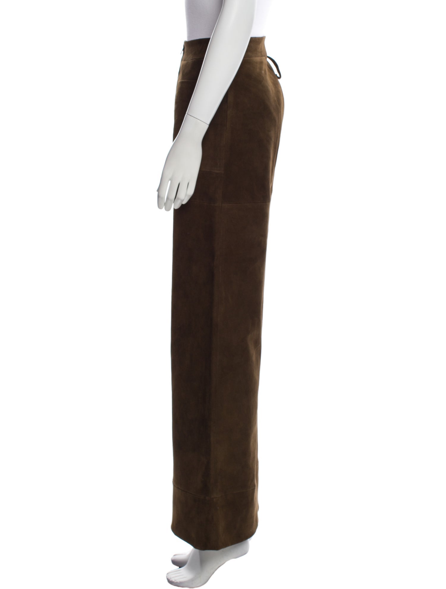 Stouls Suede Wide Leg Pants