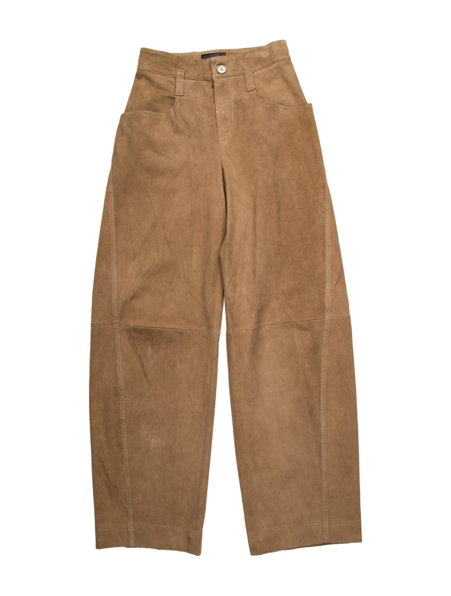 Stouls Lamb Leather Wide Leg Pants