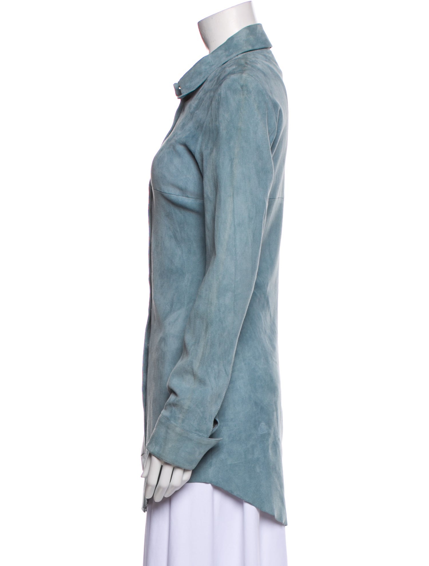 Stouls Lamb Leather Denim Jacket