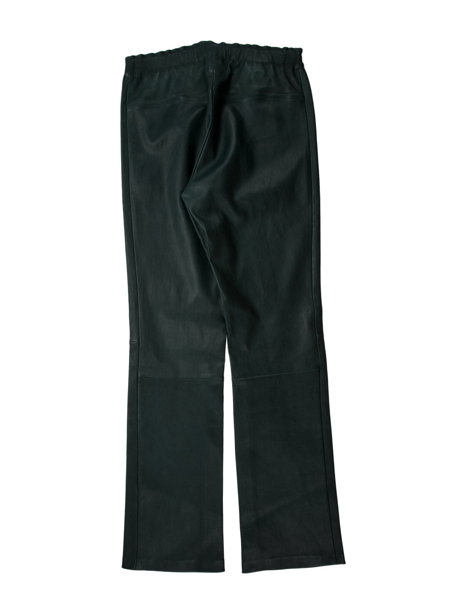 Stouls Lambskin Straight Leg Pants