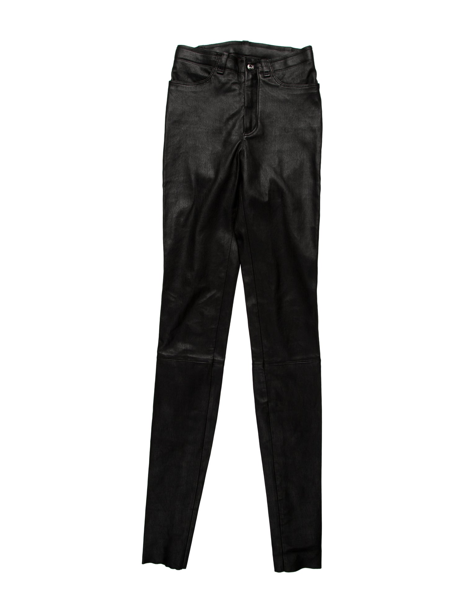 Stouls Lambskin Skinny Leg Pants