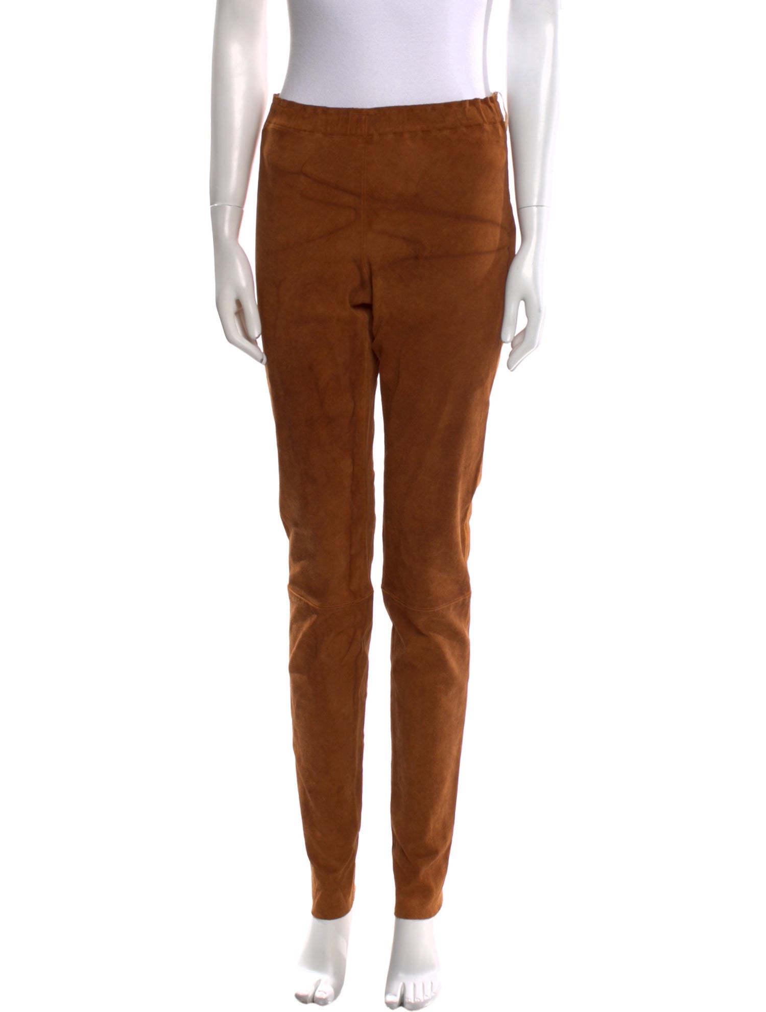 Stouls Suede Skinny Leg Pants
