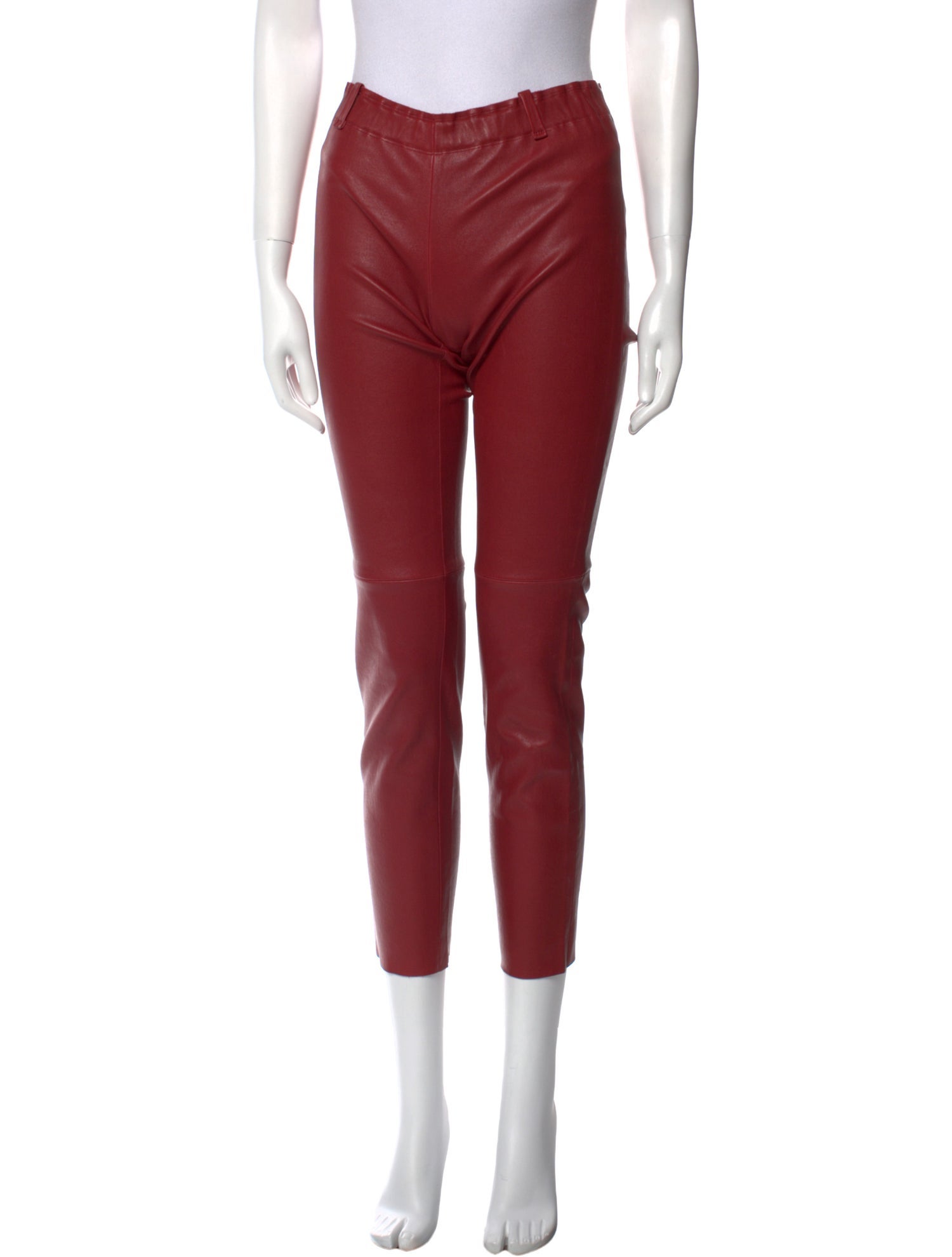Stouls Leather Skinny Leg Pants