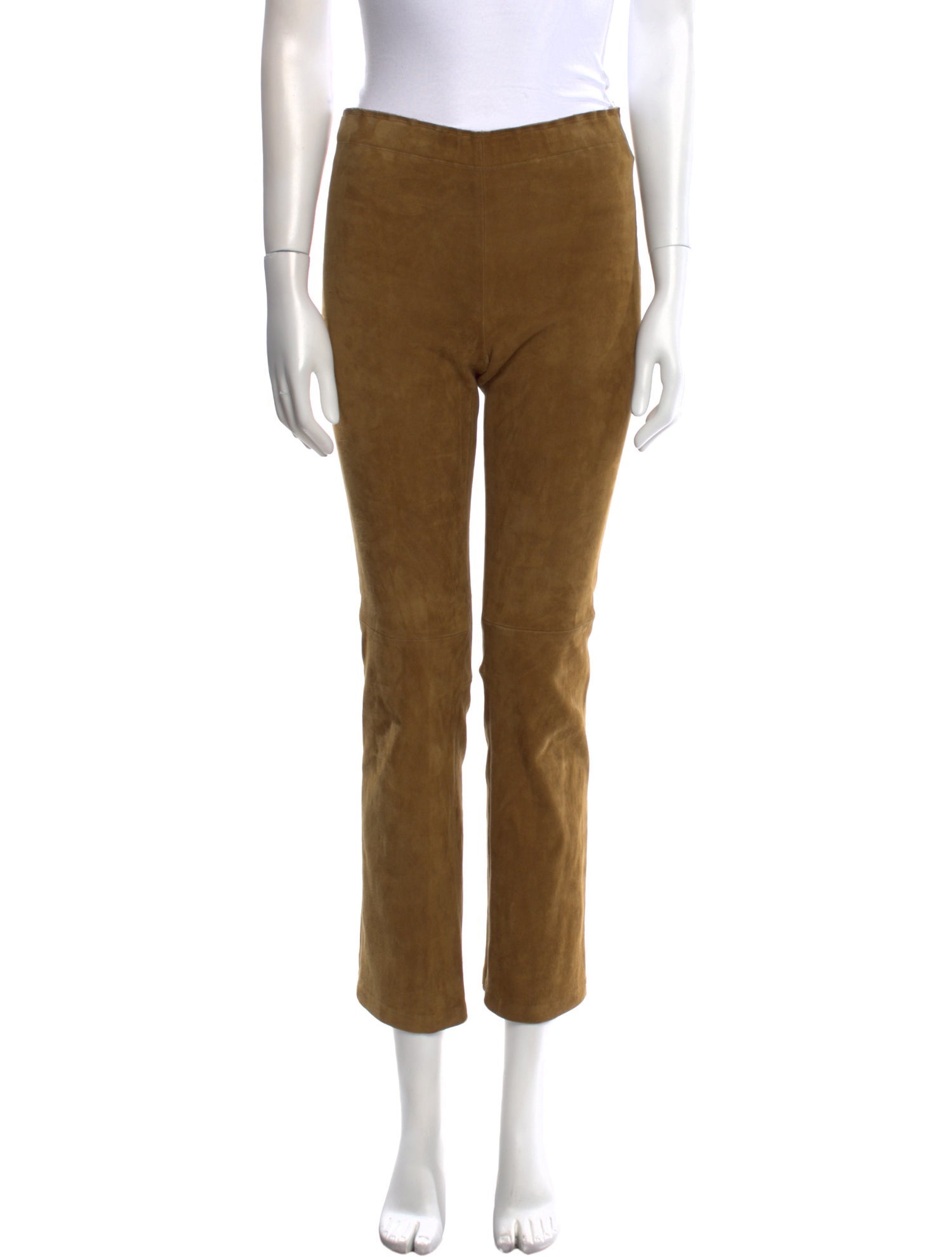 Stouls Suede Straight Leg Pants