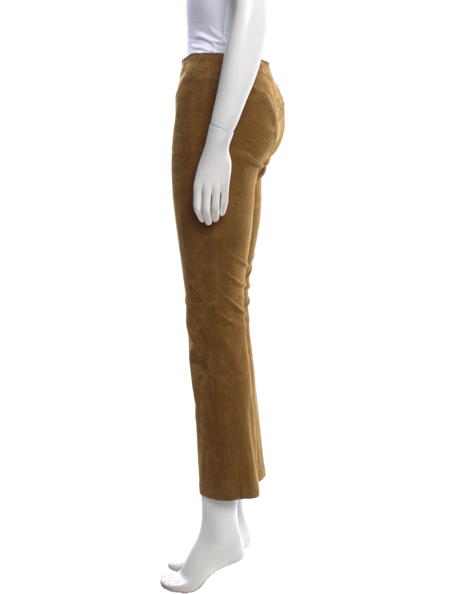 Stouls Suede Straight Leg Pants