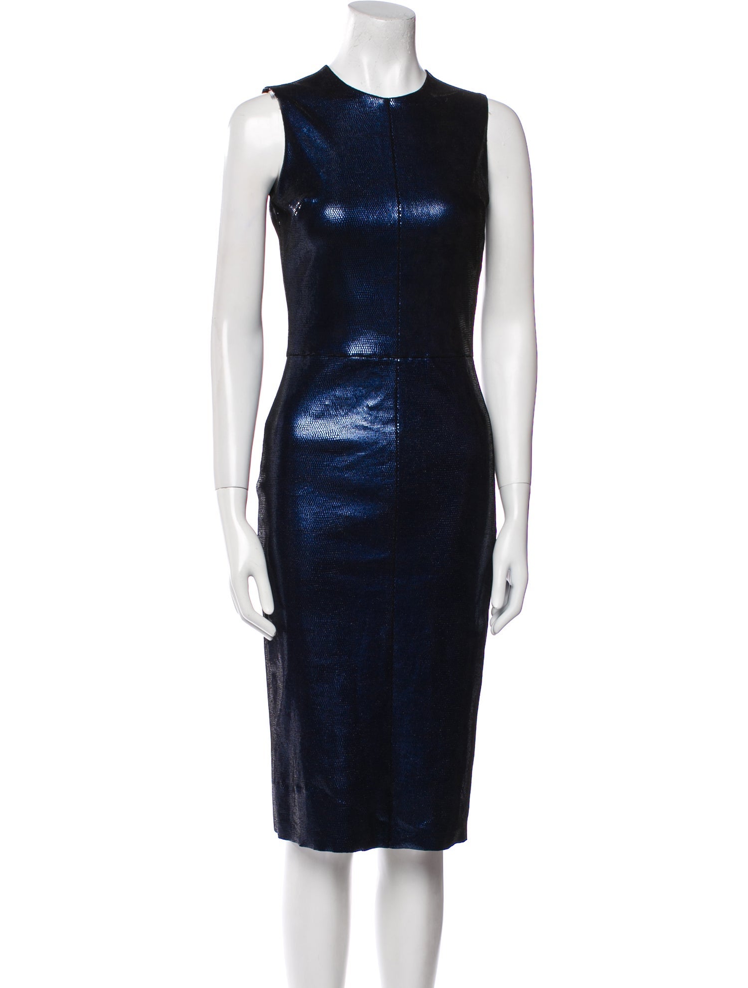 Stouls Leather Midi Length Dress