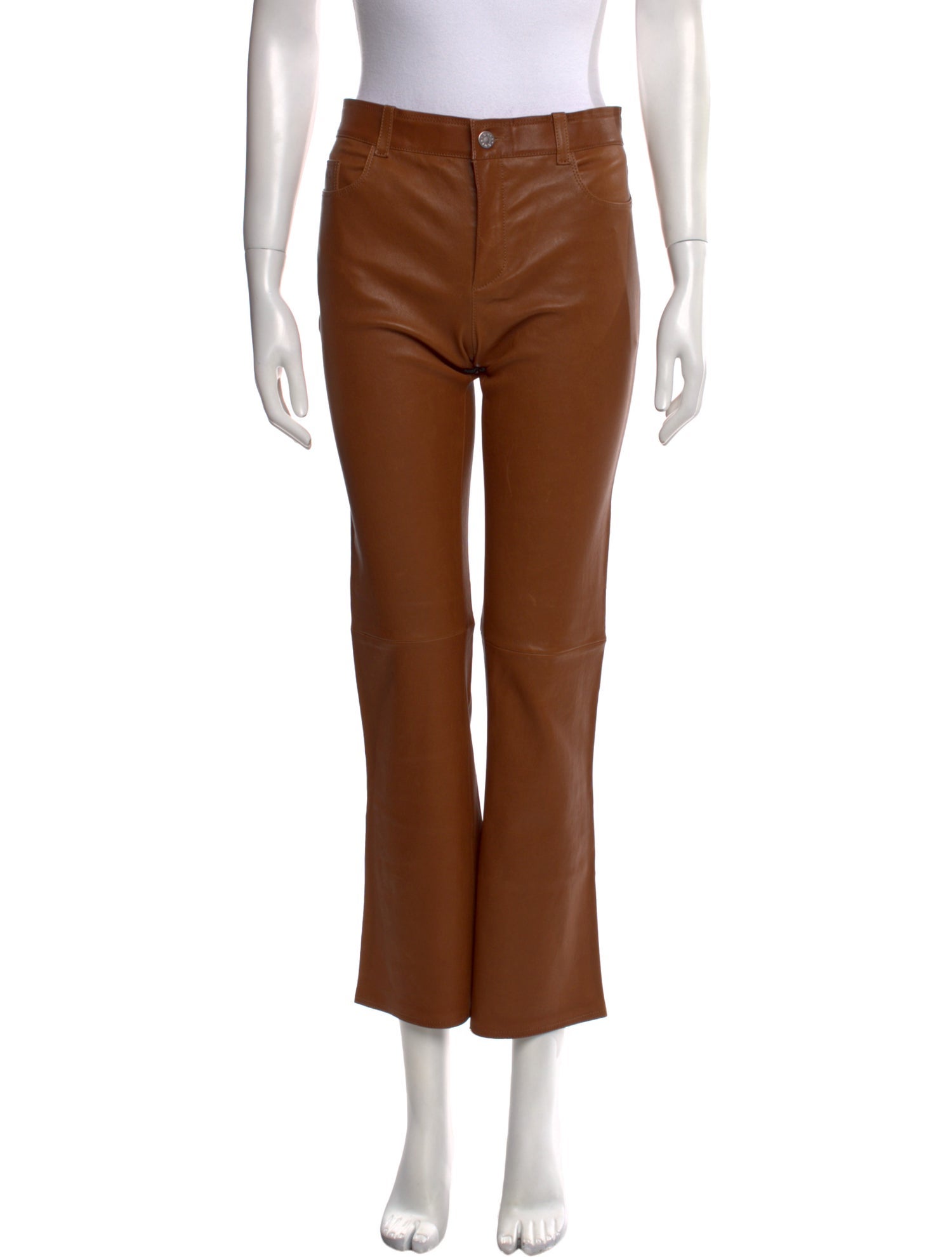 Stouls Lamb Leather Wide Leg Pants w/ Tags