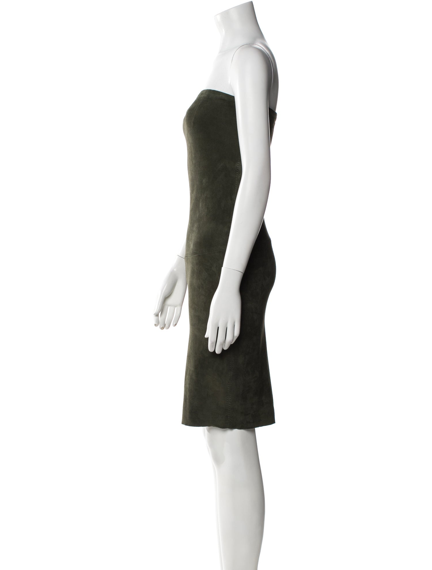 Stouls Lamb Leather Mini Dress