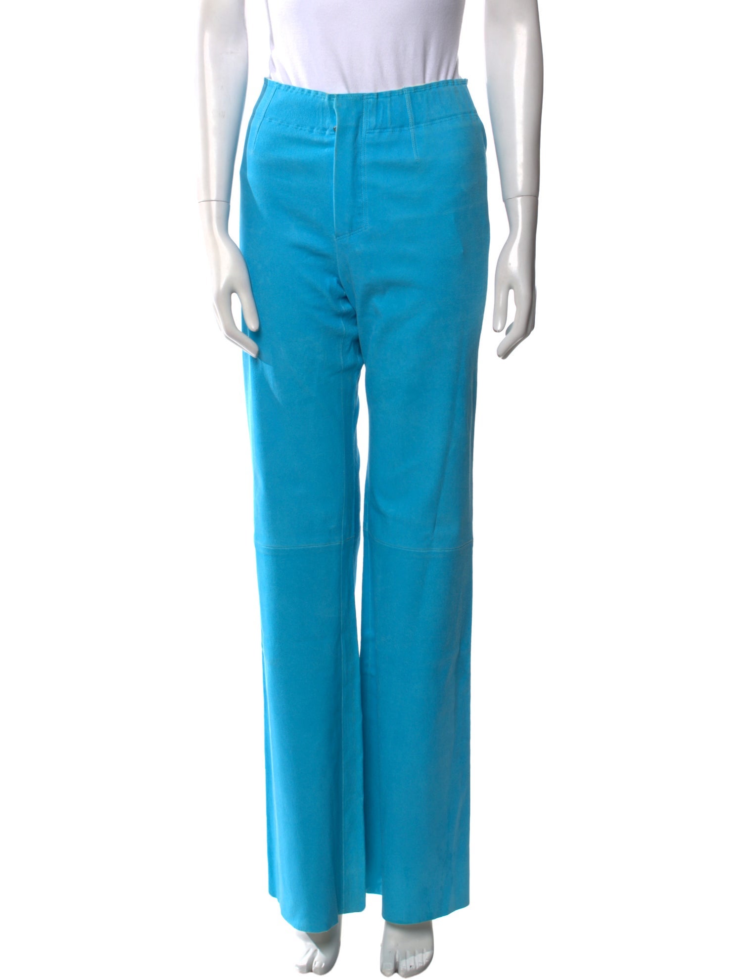 Stouls Lamb Leather Wide Leg Pants