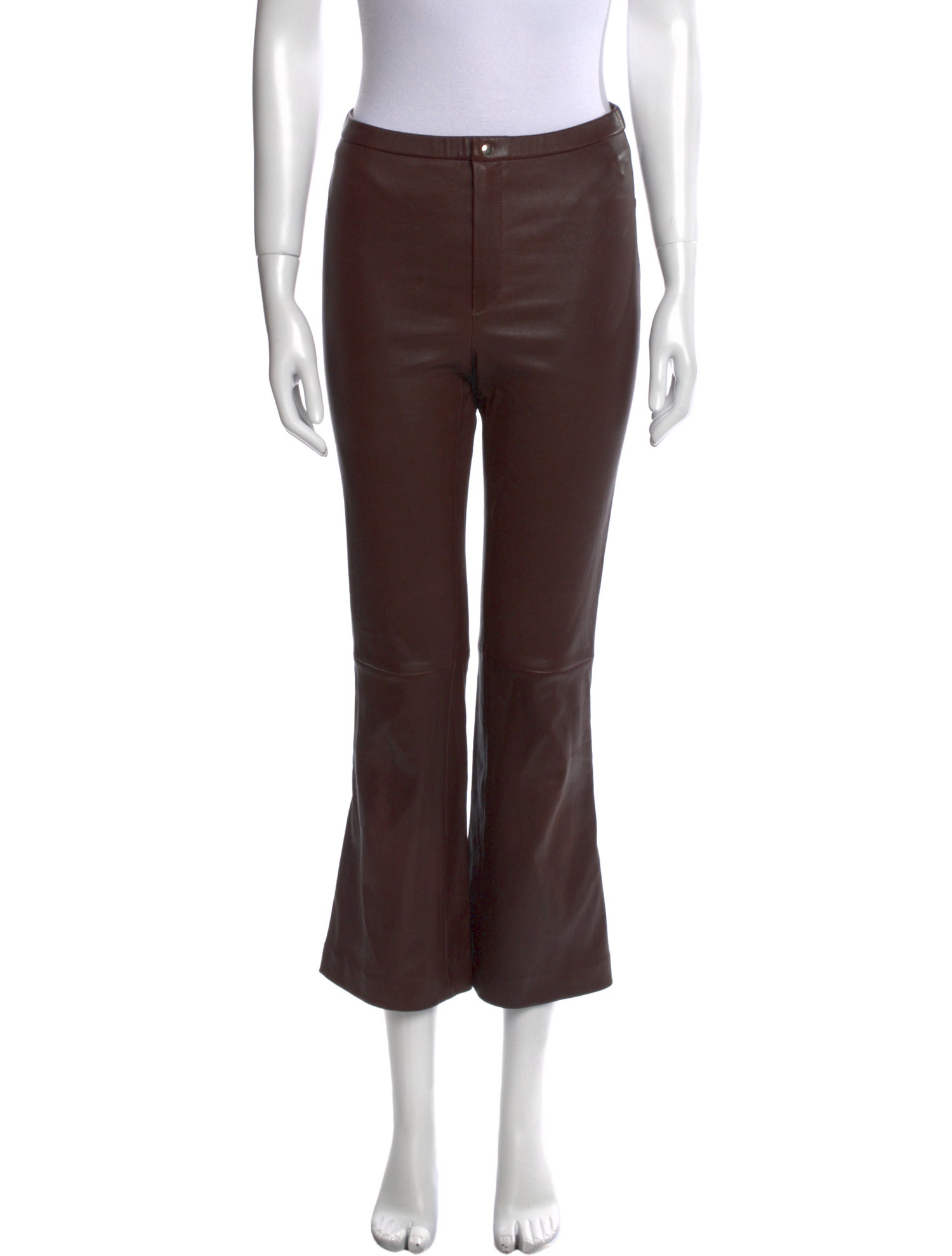 Stouls Lambskin Wide Leg Pants