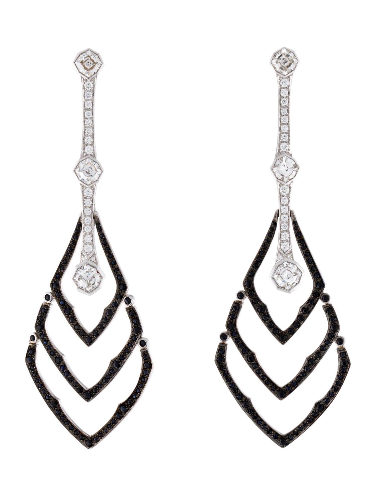 Stephen Webster 18K Sapphire & Diamond Convertible Drop Earrings