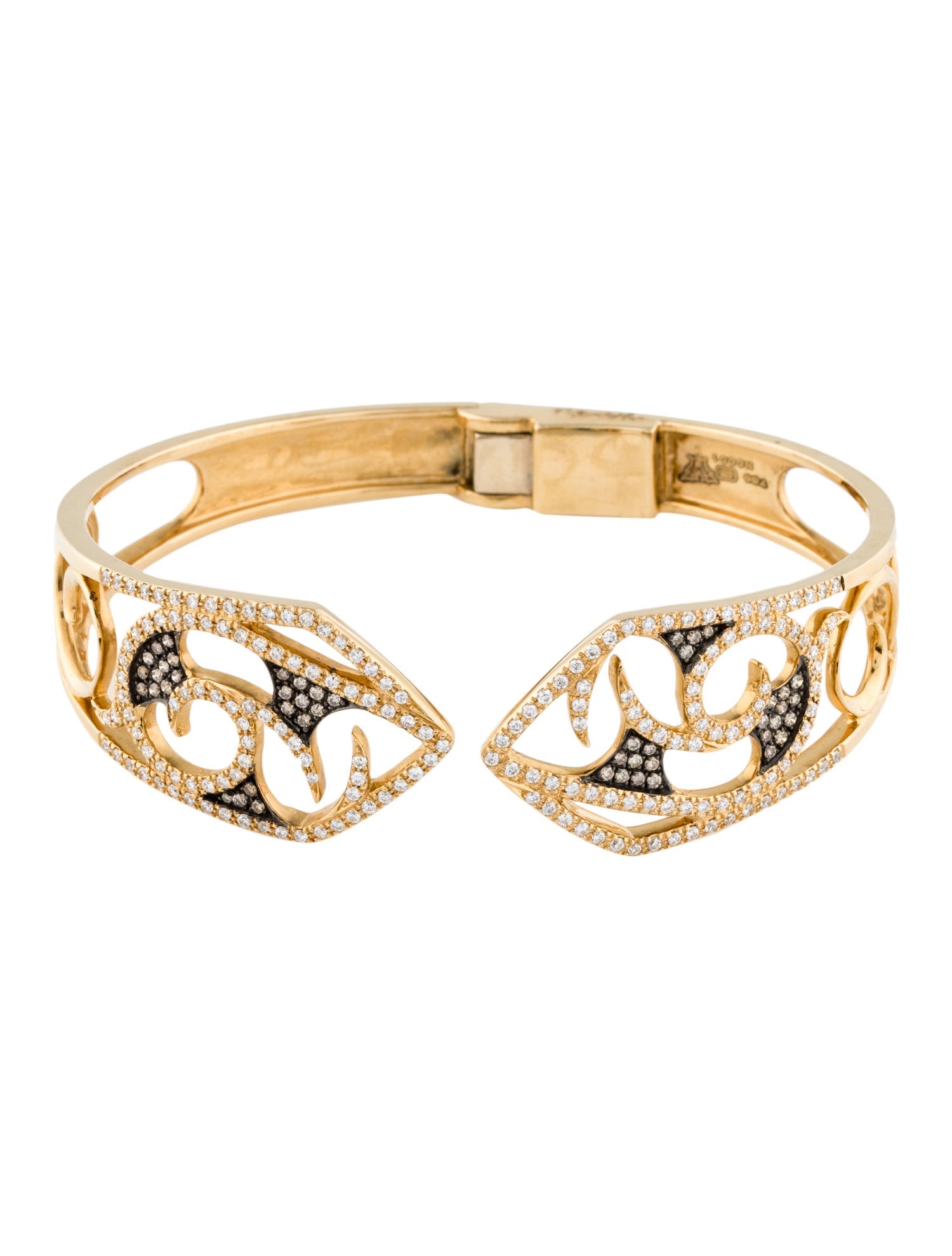 Stephen Webster 18K Diamond Hinge Bangle