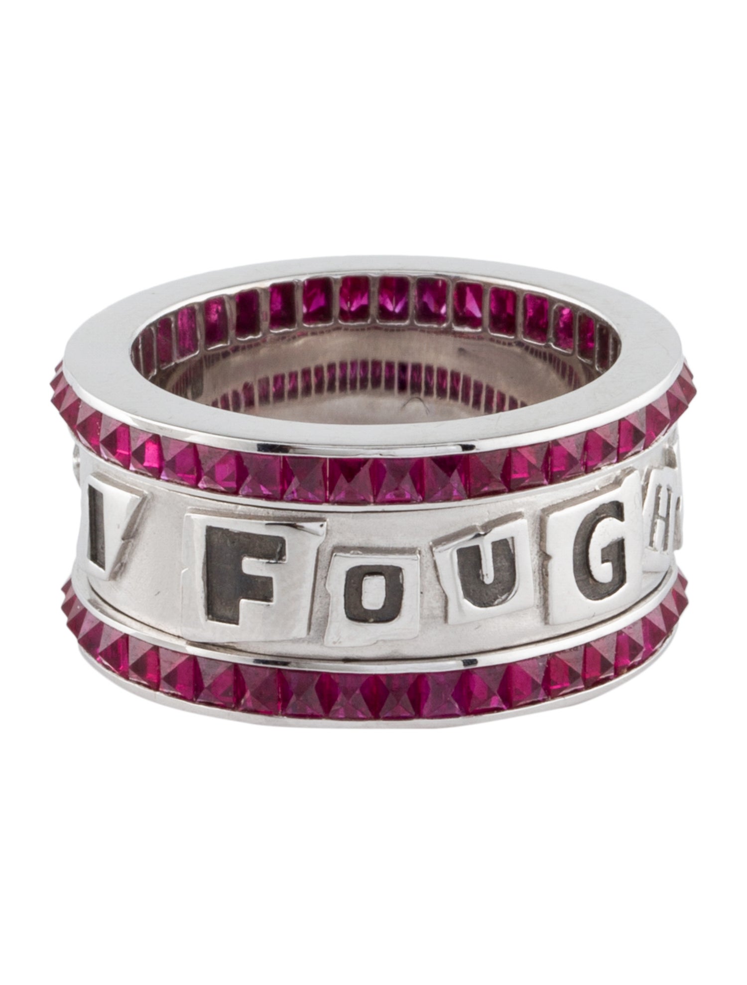 Stephen Webster 18K Ruby 'I Fought The Law' Spinner Band