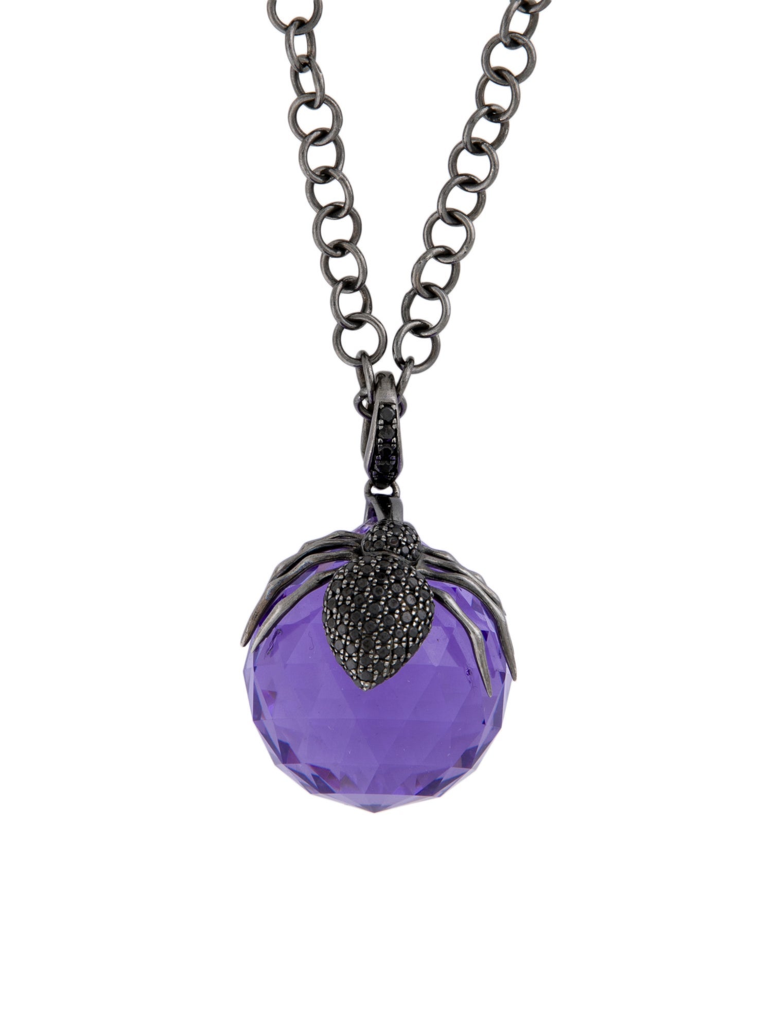 Stephen Webster Large Astro Ball Spider Pendant Necklace