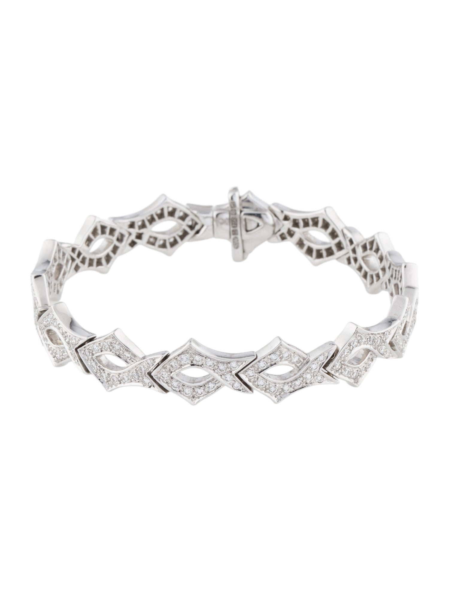 Stephen Webster 18K 1.23ctw Diamond Thorn Link Bracelet