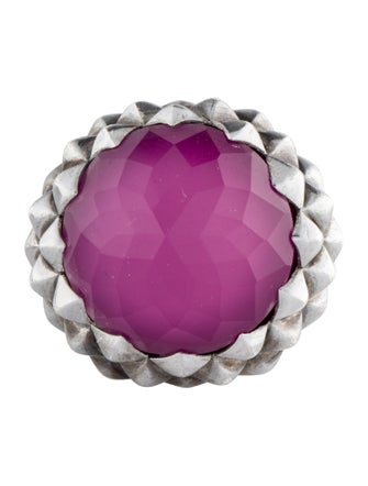 Stephen Webster Mother Of Pearl & Quartz Doublet Superstud Cocktail Ring