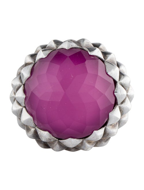 Stephen Webster Mother Of Pearl & Quartz Doublet Superstud Cocktail Ring