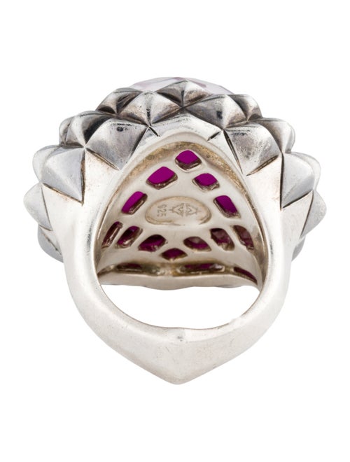 Stephen Webster Mother Of Pearl & Quartz Doublet Superstud Cocktail Ring