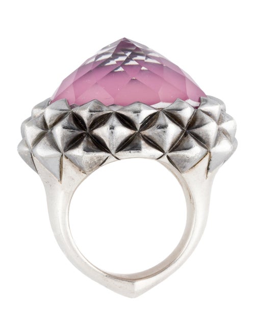 Stephen Webster Mother Of Pearl & Quartz Doublet Superstud Cocktail Ring