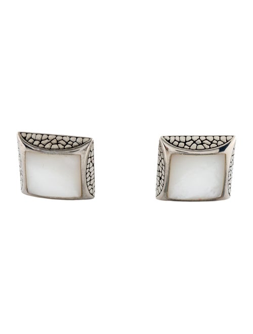 Stephen Webster Mother of Pearl Rayman Square Cufflinks