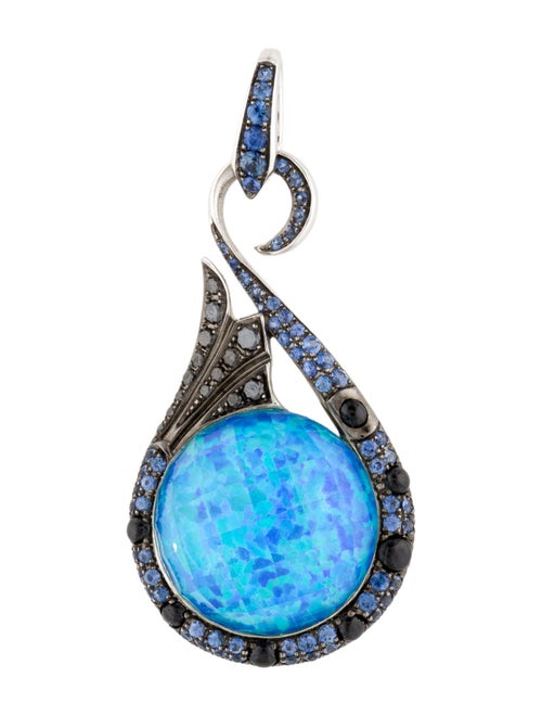Stephen Webster 18K Diamond & Multistone Crystal Haze Pendant