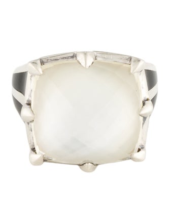 Stephen Webster Quartz & Mother of Pearl Cocktail Ring