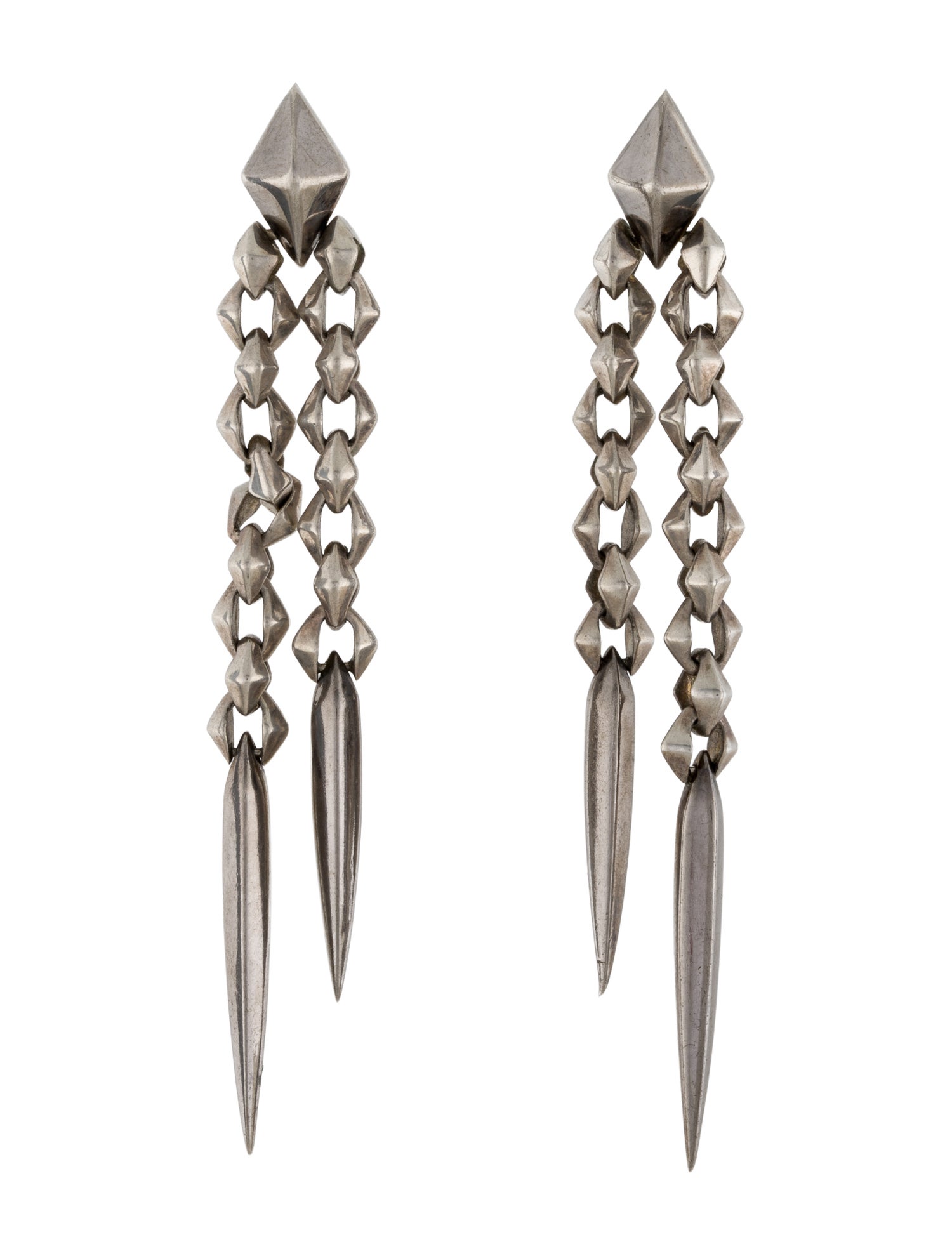 Stephen Webster Link Spike Drop Earrings