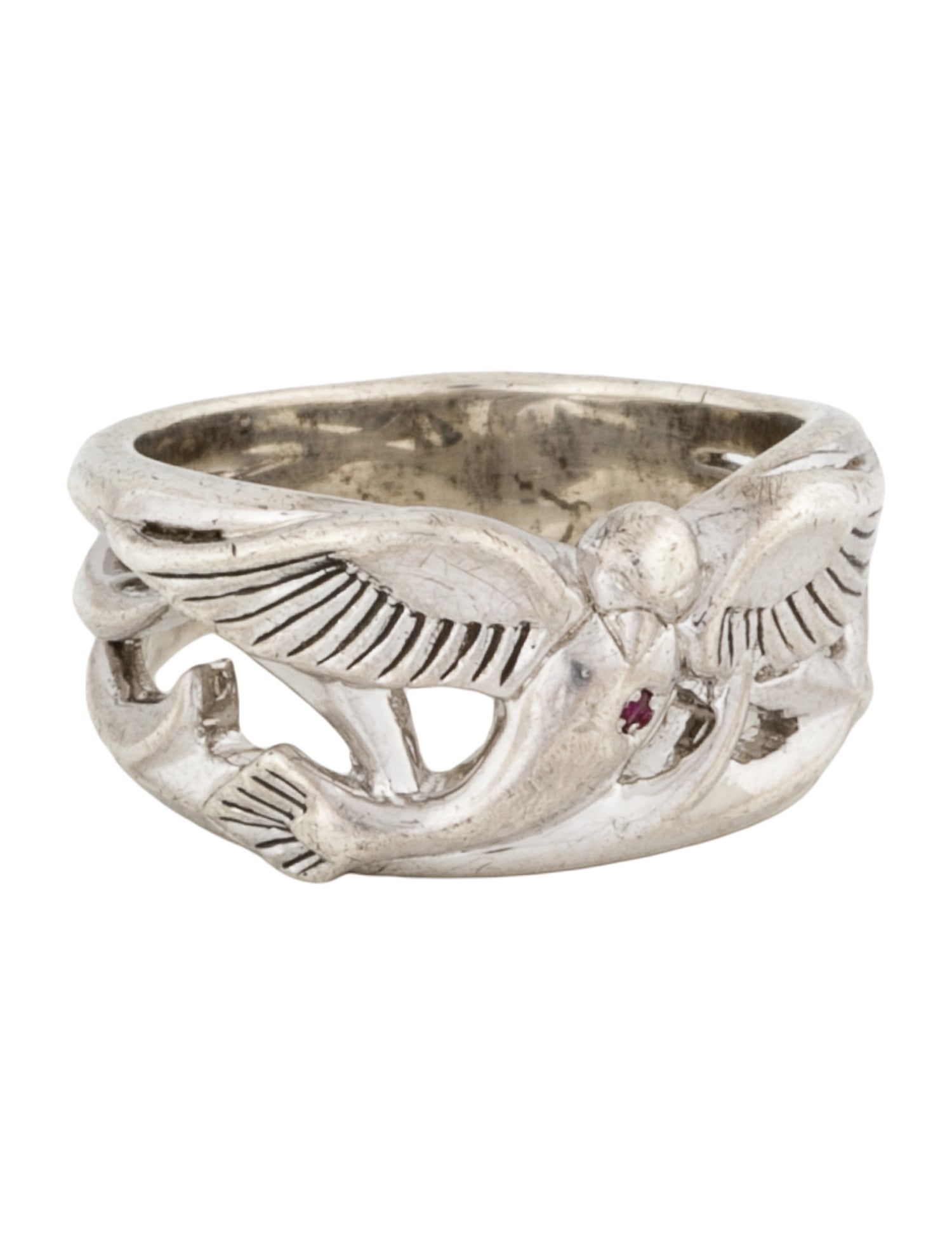 Stephen Webster Ruby Flying Bird Band