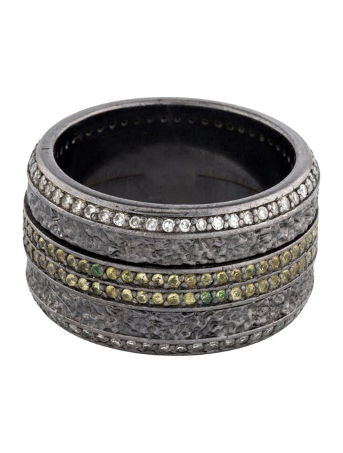 Stephen Webster Diamond & Sapphire Spinner Band