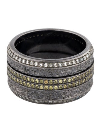 Stephen Webster Diamond & Sapphire Spinner Band