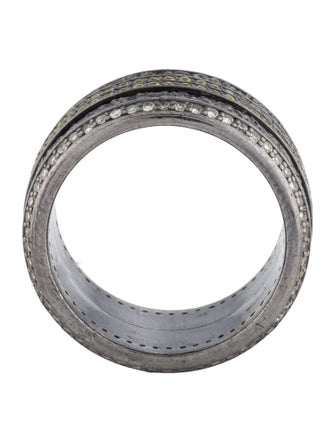 Stephen Webster Diamond & Sapphire Spinner Band