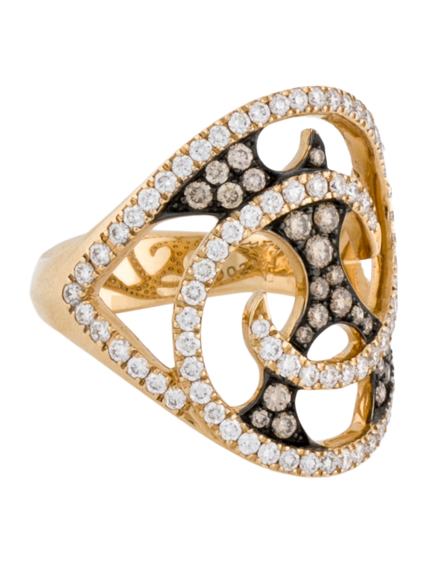Stephen Webster 18/K Diamond Cocktail Ring