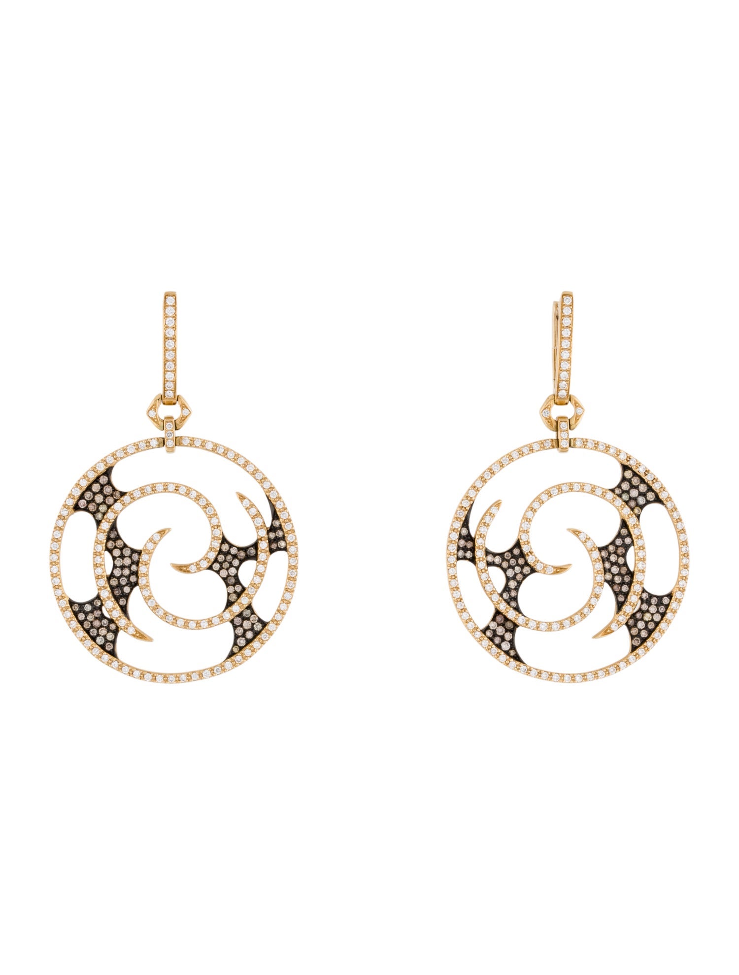 Stephen Webster 18K Diamond Drop Earrings