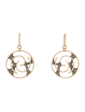 Stephen Webster 18K Diamond Drop Earrings