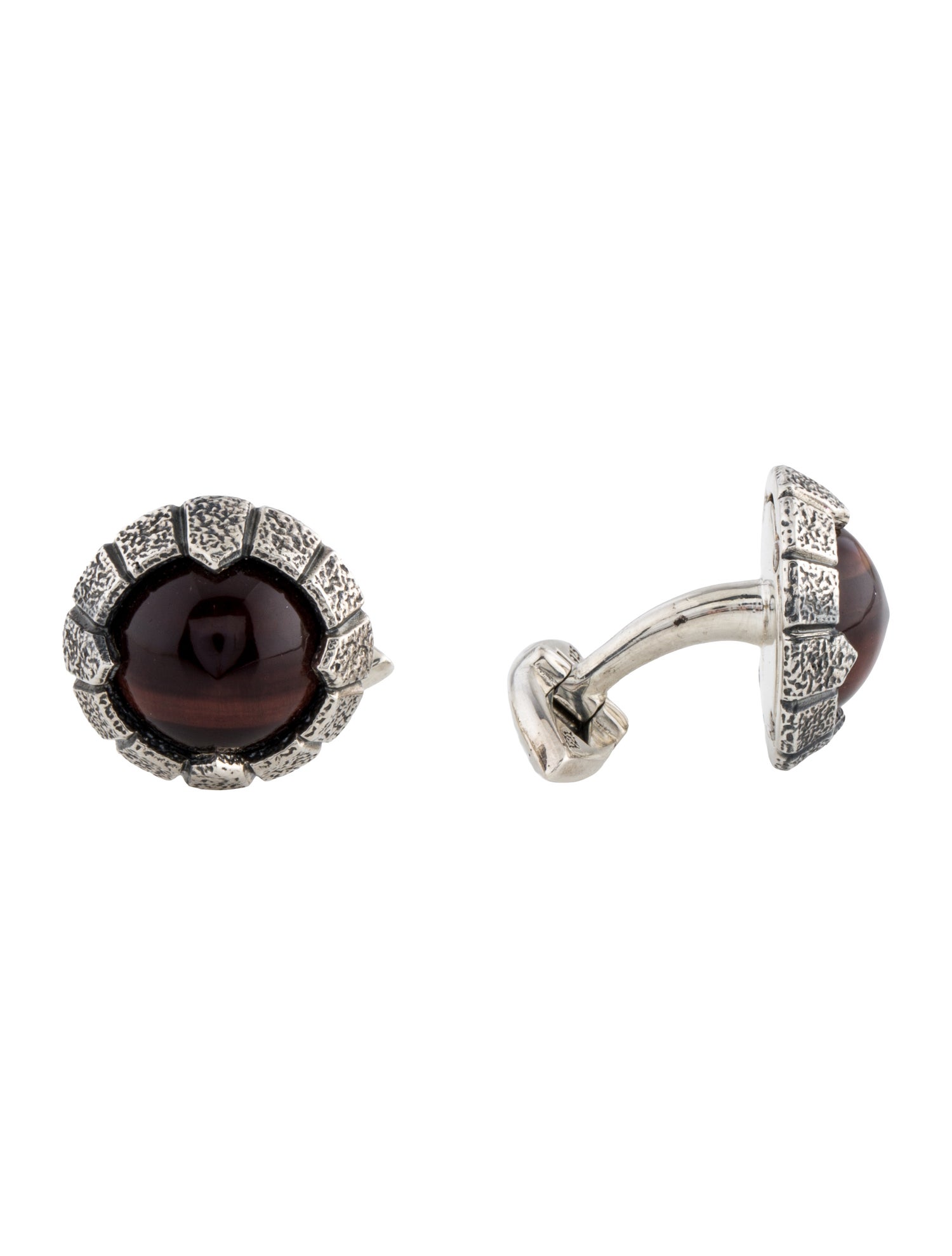 Stephen Webster Tiger's Eye Quartz Cufflinks
