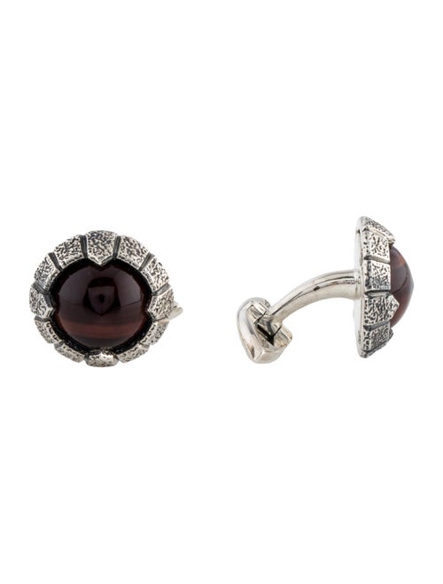 Stephen Webster Tiger's Eye Quartz Cufflinks