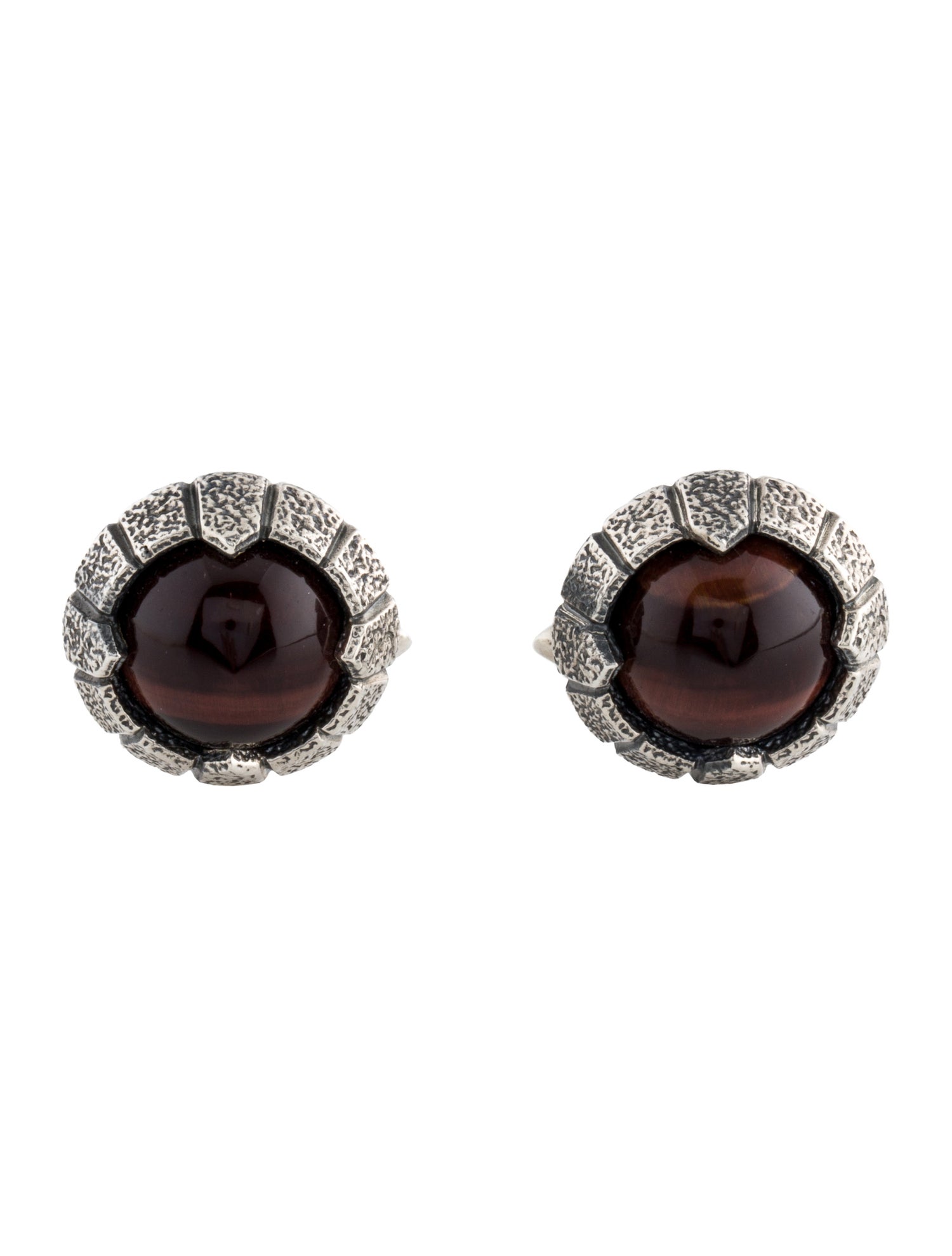 Stephen Webster Tiger's Eye Quartz Cufflinks