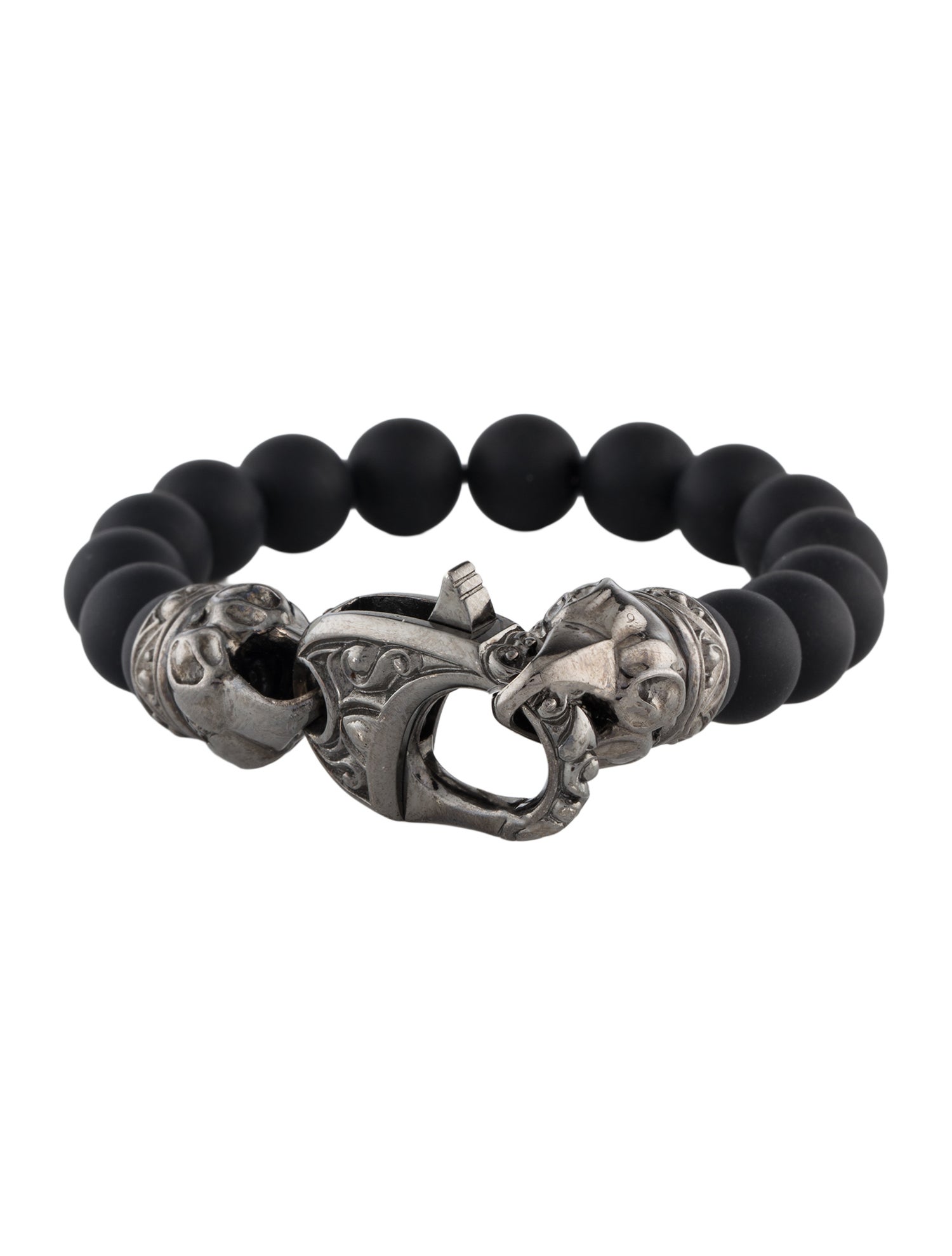 Stephen Webster Onyx Beasts Of London Raven Head Bracelet