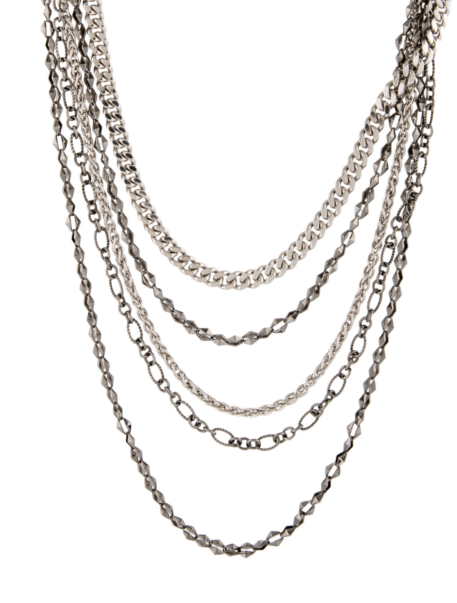 Stephen Webster Superstud Multistrand Chain Necklace