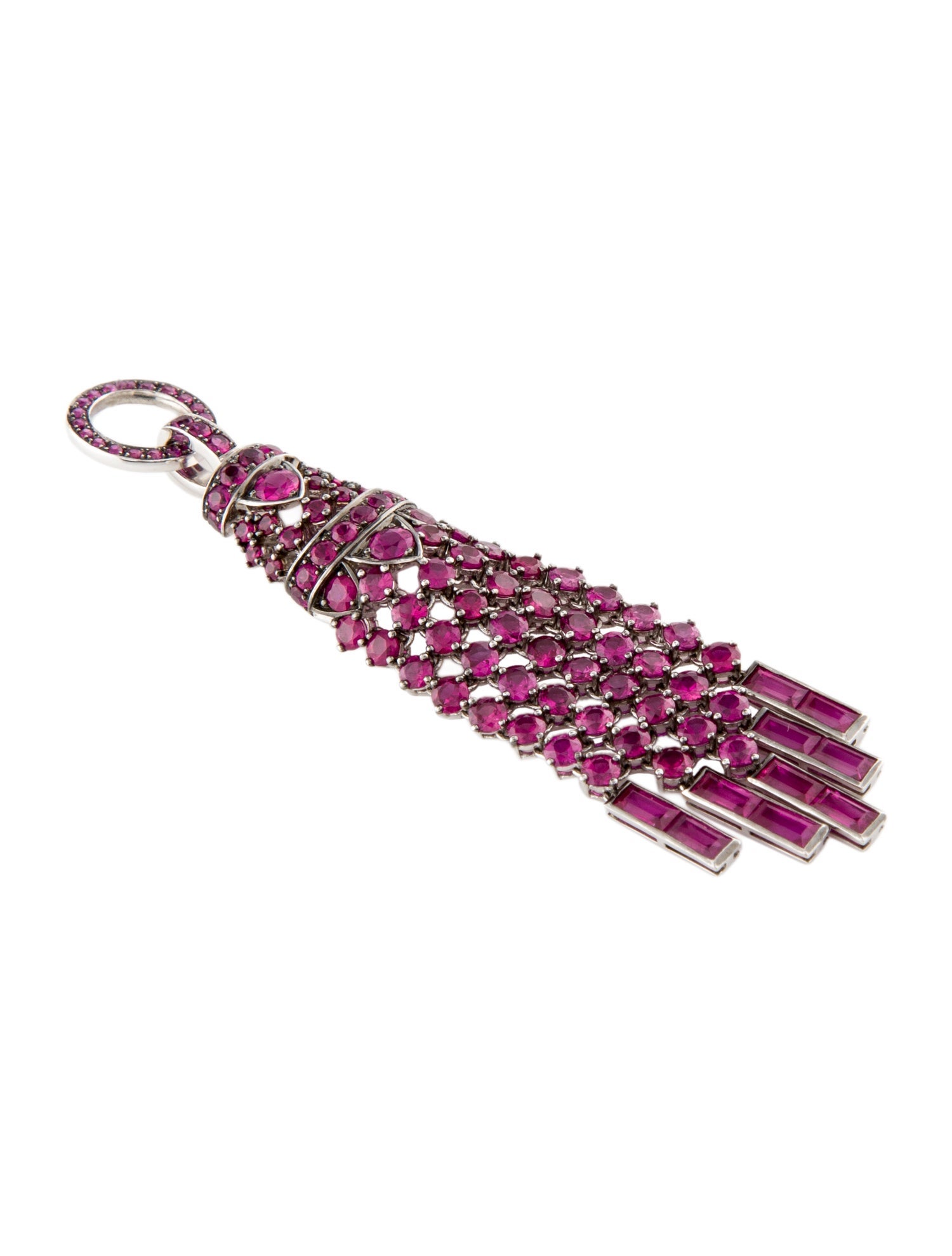Stephen Webster 18K 4.27ctw Ruby Fringe Pendant
