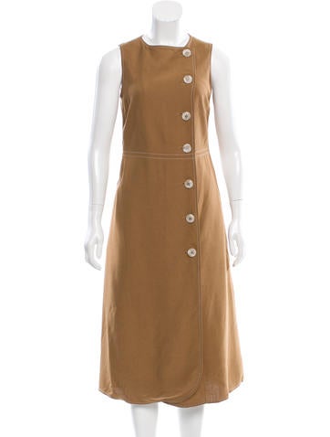 Suno Sleeveless Midi Dress