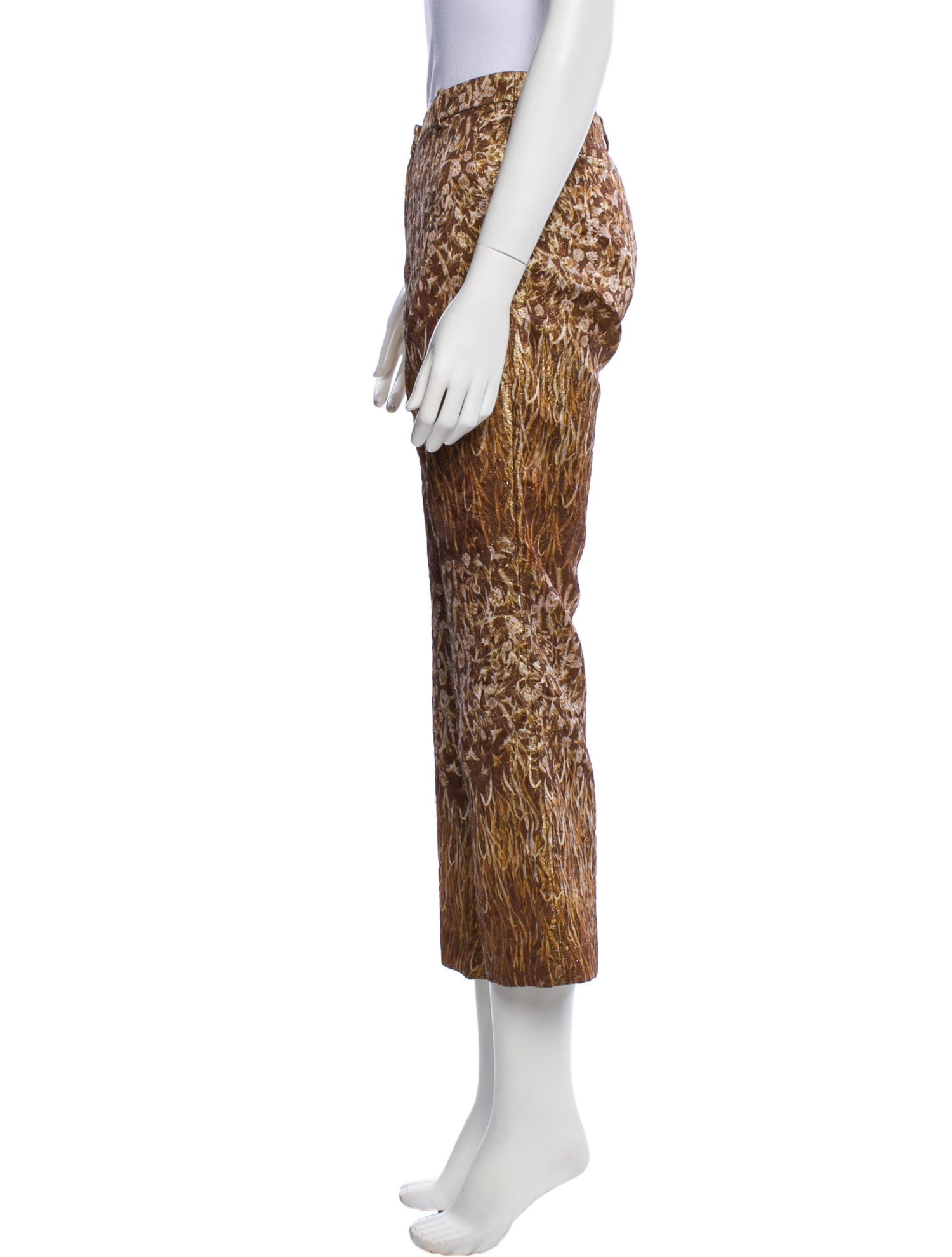 Suno Printed Straight Leg Pants