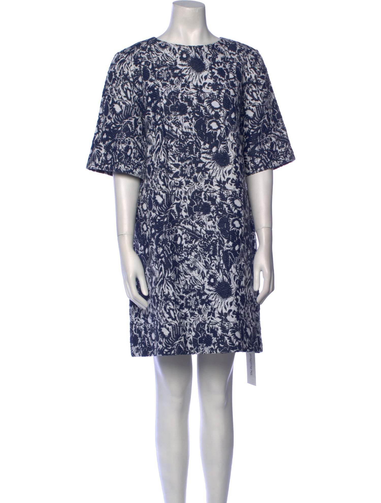 Suno Printed Mini Dress