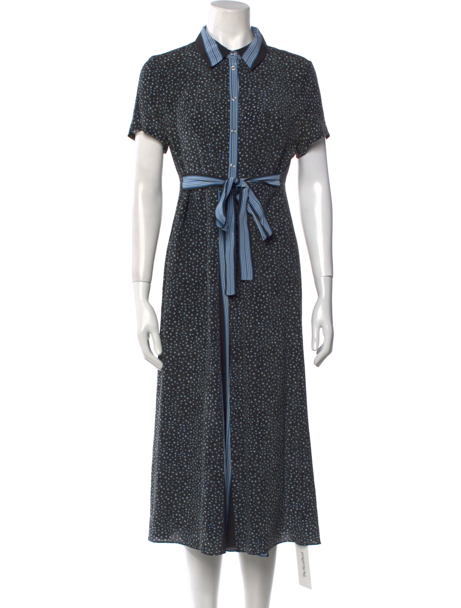 Suno Silk Midi Length Dress