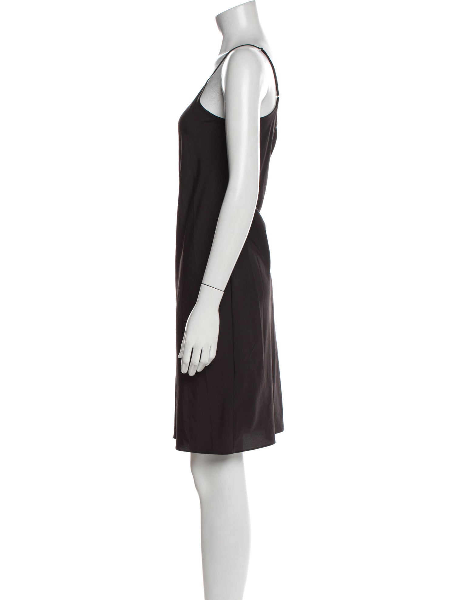 Suno Scoop Neck Knee-Length Dress