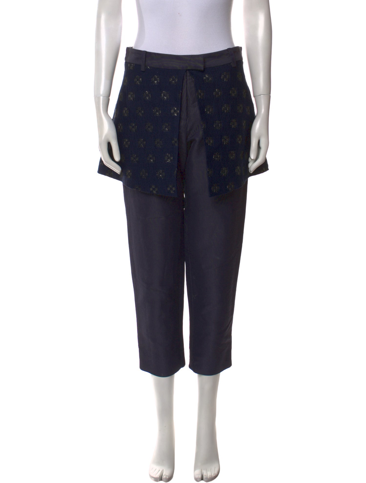 Suno Printed Straight Leg Pants