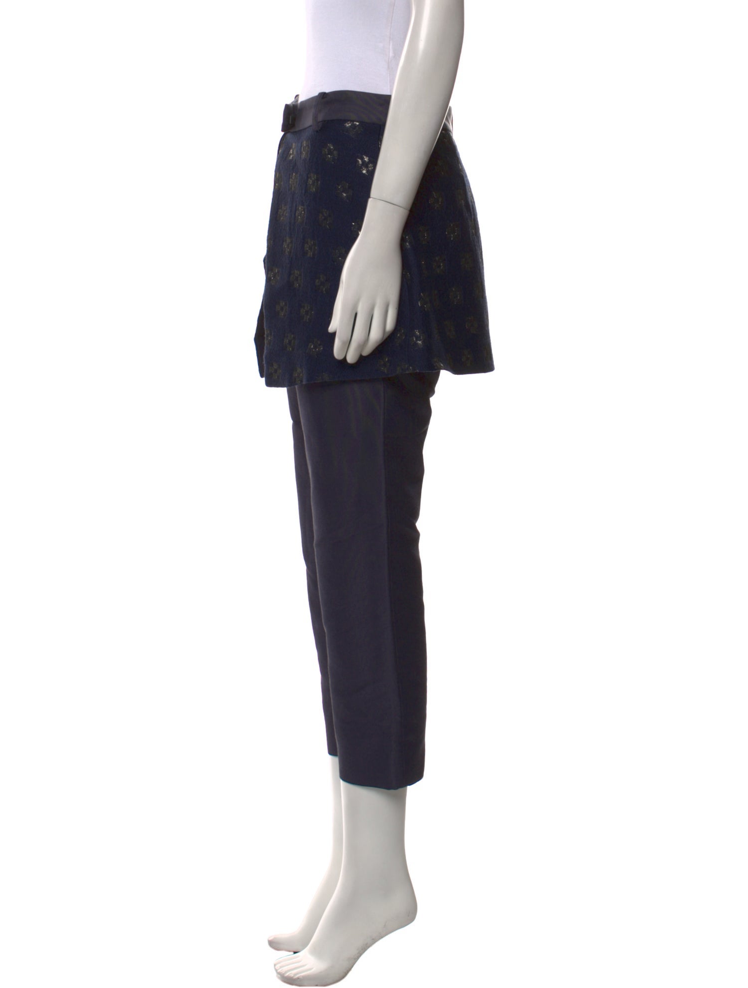 Suno Printed Straight Leg Pants